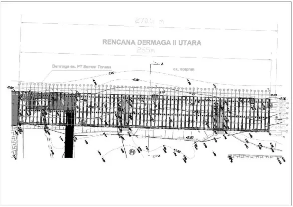 Gambar I.4 Layout Dermaga Peti Kemas