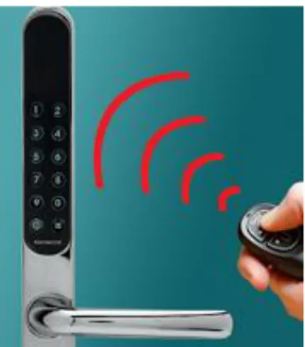 Gambar 2.3 Kunci Pin  b.  Kunci Remote  