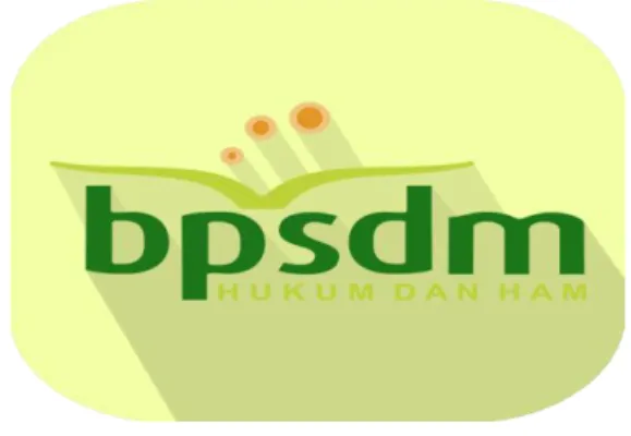 Gambar II.2 Lambang BPSDM Hukum dan HAM  Sumber: Website BPSDM Hukum dan HAM 