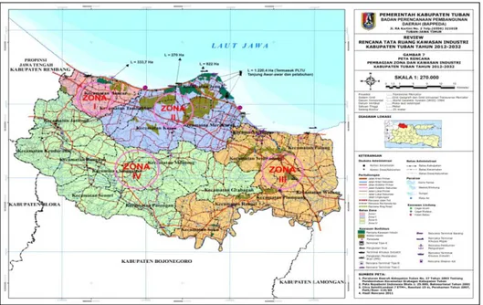 Gambar 6.6.Peta Wilayah Kabupaten Tuban 