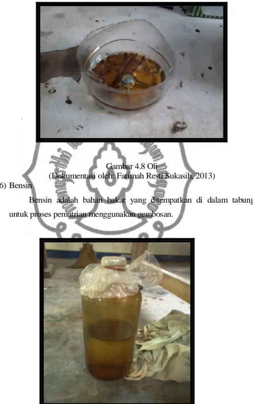 Gambar 4.8 Oli
