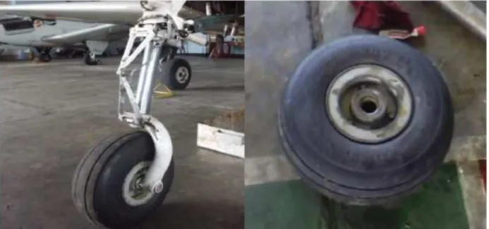 Gambar 4.1 Nose Wheel 