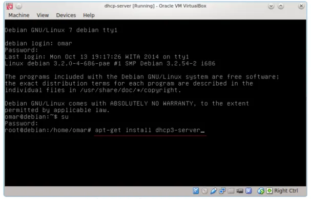 Gambar 6. Instalasi DHCP Server versi 3