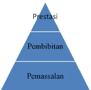 Gambar 2. Piramida Pembinaan ( Kamiso : 1998:18 ) 