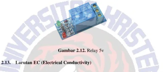 Gambar 2.12. Relay 5v  2.13.  Larutan EC (Electrical Conductivity) 