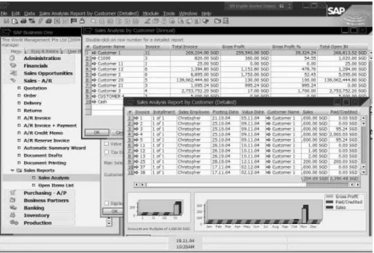 Gambar 2.3 User Interface SAP Business One 2007 A 