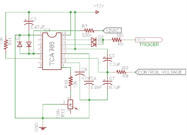 Gambar 2.3 Rangkaian TCA785 