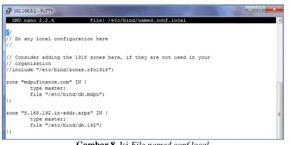 Gambar 6. Instalasi DNS Server