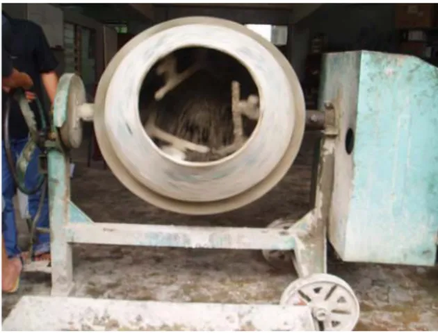 Gambar 18 : SLUMP Test dan Molen 