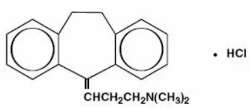 Gambar 2.2. Rumus bangun Amitriptilin 