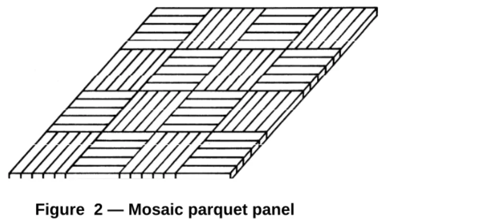 Figure  2 — Mosaic parquet panel 