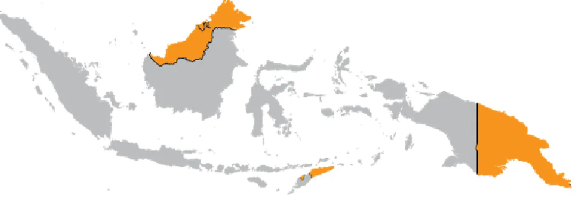 Gambar 2.1 Wilayah Negara Indonesia 