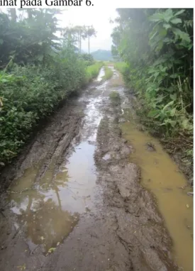 Tabel 7. Nilai RAI jalan di desa Cipelah  Prio- 