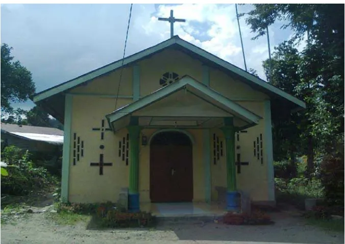Gambar I. Gereja GBKP Desa Sembahe 