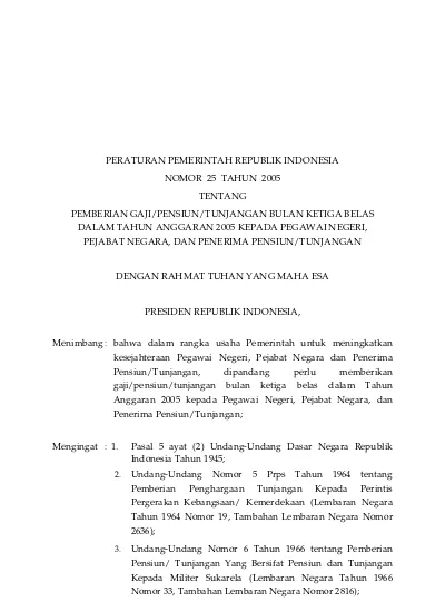 DENGAN RAHMAT TUHAN YANG MAHA ESA PRESIDEN REPUBLIK INDONESIA,