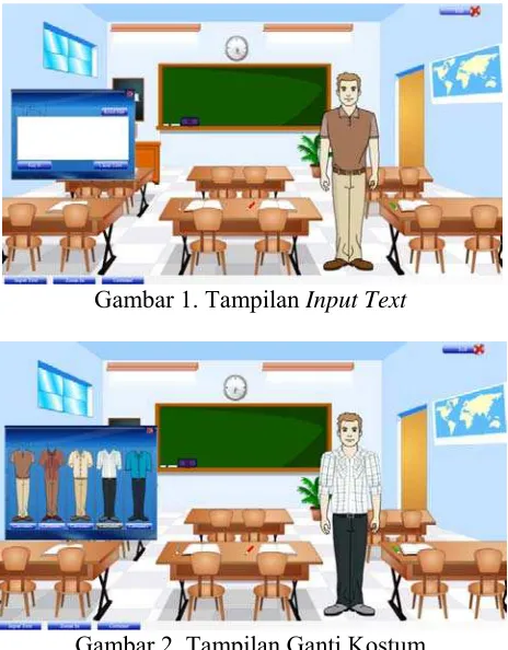 Gambar 1. Tampilan Input Text  