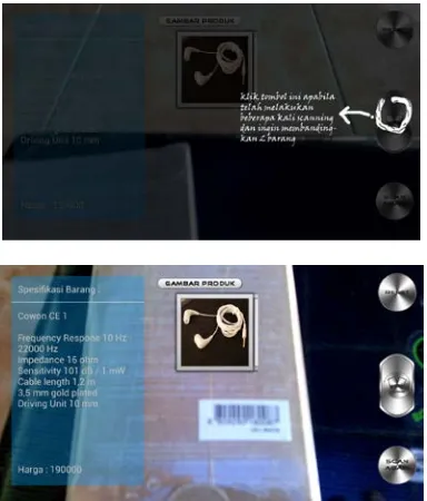 Gambar 6 : Tampilan Welcome Screen Pada Device Pertama 