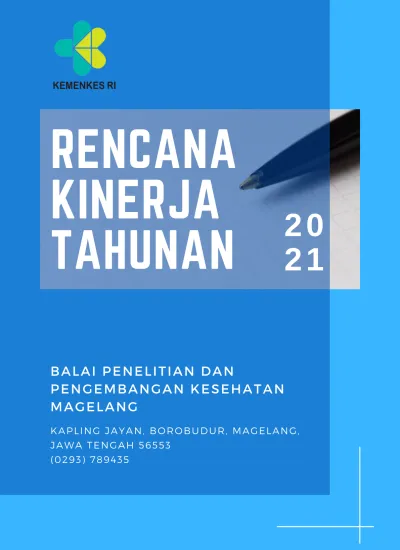 RENCANA KINERJA TAHUNAN