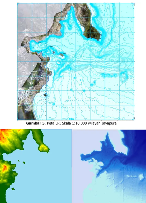 Gambar 3. Peta LPI Skala 1:10.000 wilayah Jayapura 