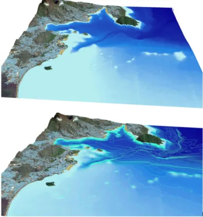 Gambar 5. Visualisasi 3D wilayah Pelabuhan Jayapura 