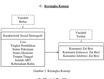 Gambar 3. Kerangka Konsep 