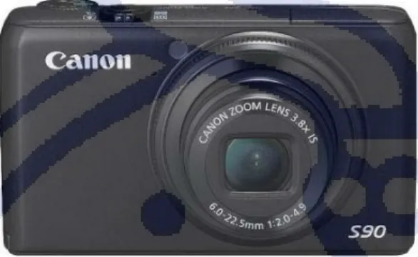 Gambar 3-3 Kamera Canon PowerShot S90 