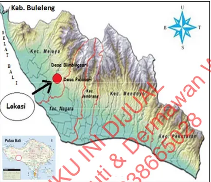 Gambar 6.1 Lokasi Desa Palasari, Kabupaten Jembrana
