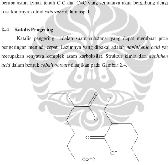 Gambar 2.4  Struktur kimia cobalt octoate [13] 