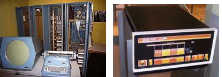 Gambar 1.4 Komputer generasi ke 2 (PDP-1,PDP-8)  Komputer-komputer generasi kedua lainnya : 