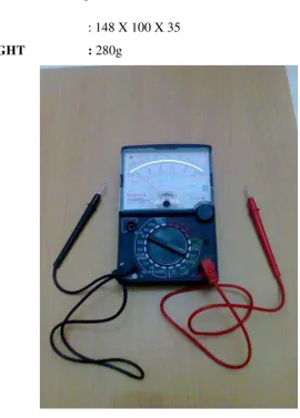 Gambar 3.4 Multitester 