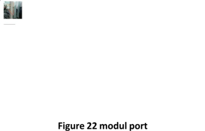 Figure 22 modul port