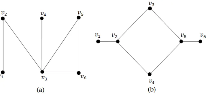 Gambar 2.3. (a) Graf Primitif dan (b) Graf tidak Primitif