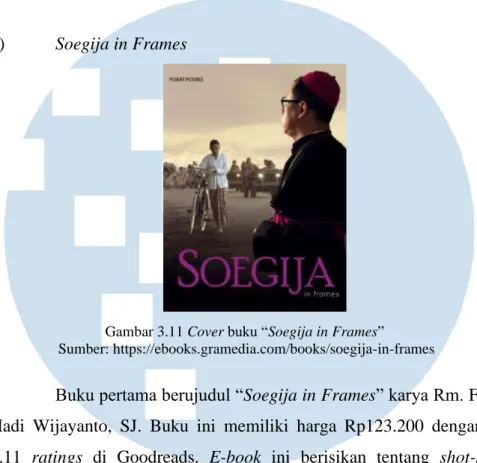 Gambar 3.11 Cover buku “Soegija in Frames” 