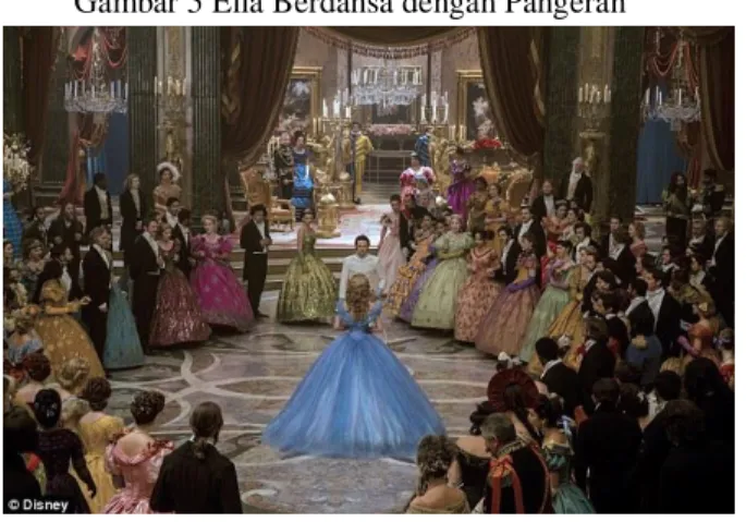 Gambar 5 Ella Berdansa dengan Pangeran 