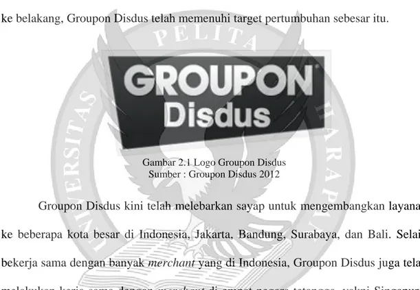 Gambar 2.1 Logo Groupon Disdus  Sumber : Groupon Disdus 2012 