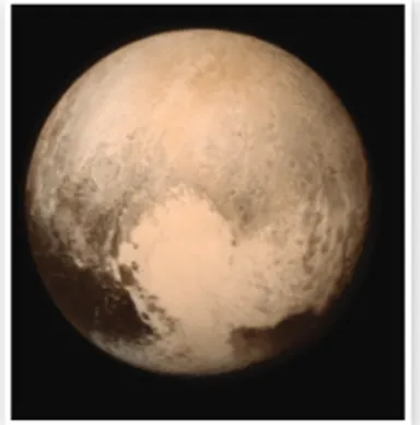 Gambar Pluto sebagai planet kerdil yang memiliki lintasan orbit yang unik  (Sumber: www.edb.