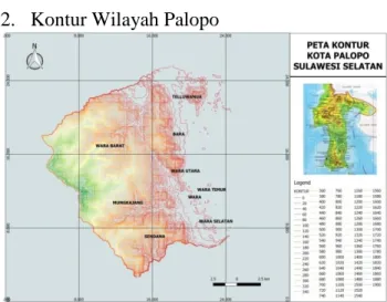 Gambar 4.4 Peta Heatmap Bangunan di Kota Palopo Berdasarkan  peta  heatmap  Kota  Palopo  diatas,  dapat  dianalisis  bahwa  kecamatan  dengan  sebaran  permukiman  tertinggi  adalah  Kecamatan  Wara Utara