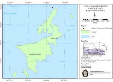 Gambar 1. Peta Lokasi Penelitian  Metode Pengambilan Data  