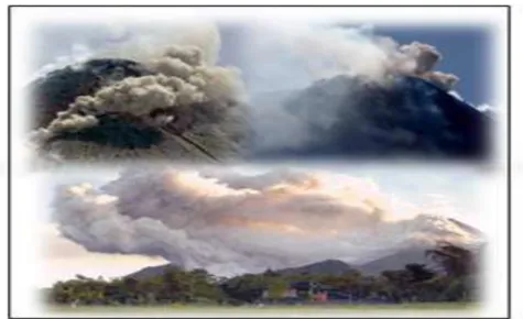 Gambar 1.5: Gunung Meletus 