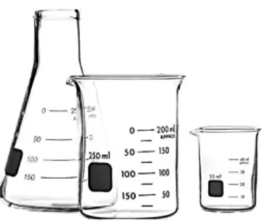Diagram 4 shows items made from a type of glass.