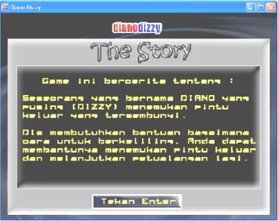 Gambar 4.8  Menu Story  5.  Menu Controls 
