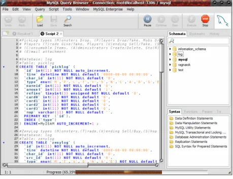 Gambar 4.9 MySQL Script 2 