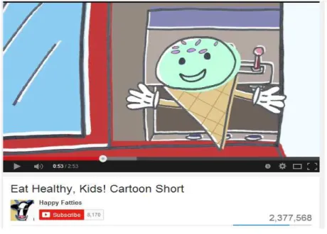 Gambar 2.2 Eat Healthy, Kids! 