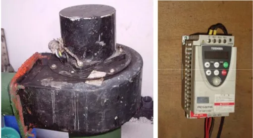 Gambar 3.8 Blower dan Inverter 
