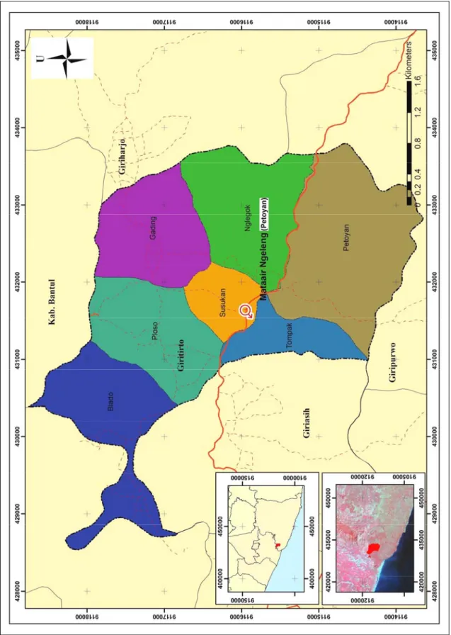 Gambar 5. Peta Lokasi Mataair Petoyan 