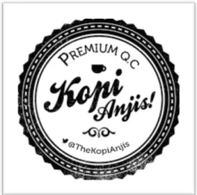 GAMBAR 1.1  Logo Kopi Anjis 
