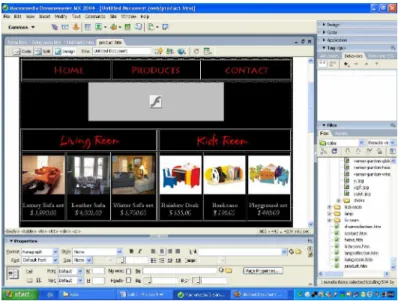 Gambar 3.9 Rancangan Product