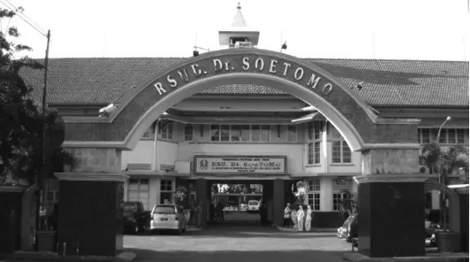Gambar. 1. Gedung RSUD Dr Soetomo Surabaya. 