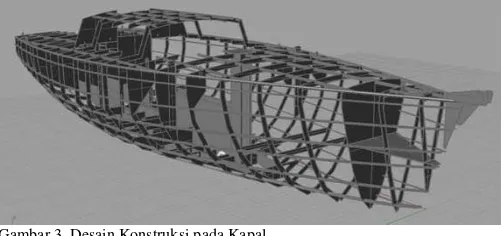 Gambar 2. Speed Boat Aluminium JAL 1028 