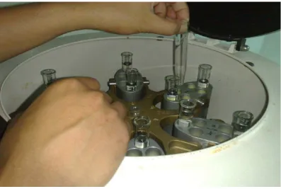 Gambar: Teknik Pemeriksaan Contoh air. 